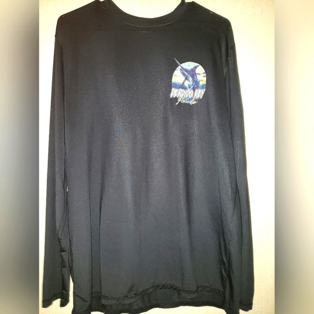Perdido Key Florida Long Sleeve Shirt UPF 50+ Size Large - Picture 2 of 3